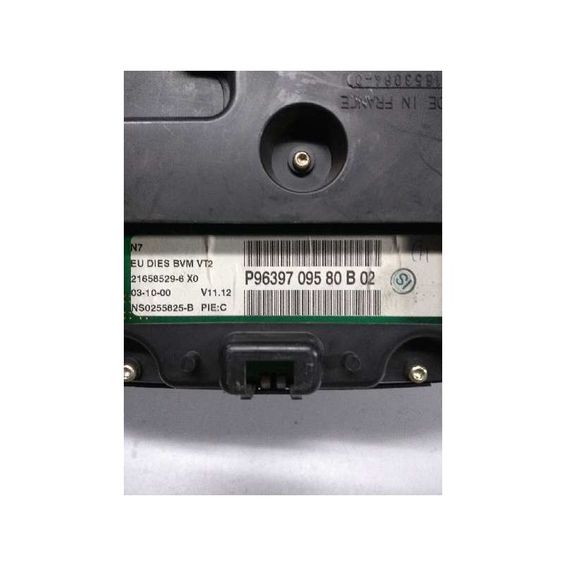 Recambio de cuadro instrumentos para citroen xsara coupe 2.0 hdi vtr referencia OEM IAM P9639709580 B02 216585296