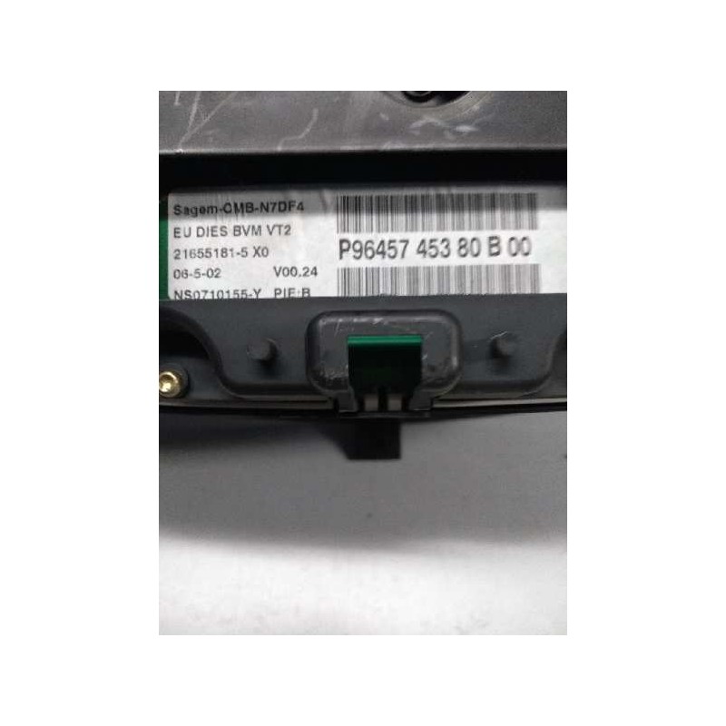 Recambio de cuadro instrumentos para citroen xsara coupe 2.0 hdi vtr (80kw) referencia OEM IAM P9645745380 B00 216551815