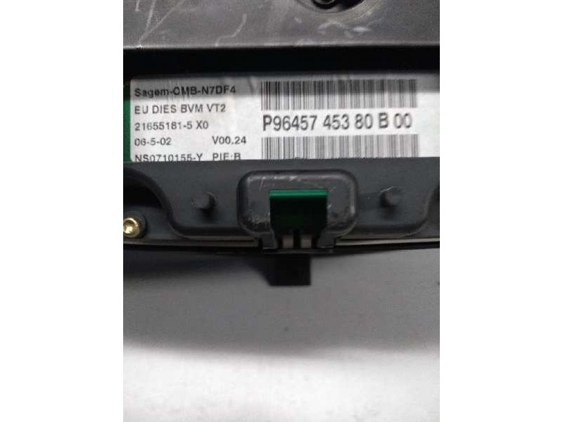 Recambio de cuadro instrumentos para citroen xsara coupe 2.0 hdi vtr (80kw) referencia OEM IAM P9645745380 B00 216551815