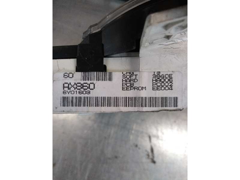 Recambio de cuadro instrumentos para nissan micra (k12e) 1.2 cat referencia OEM IAM AX860 6Y01603 60
