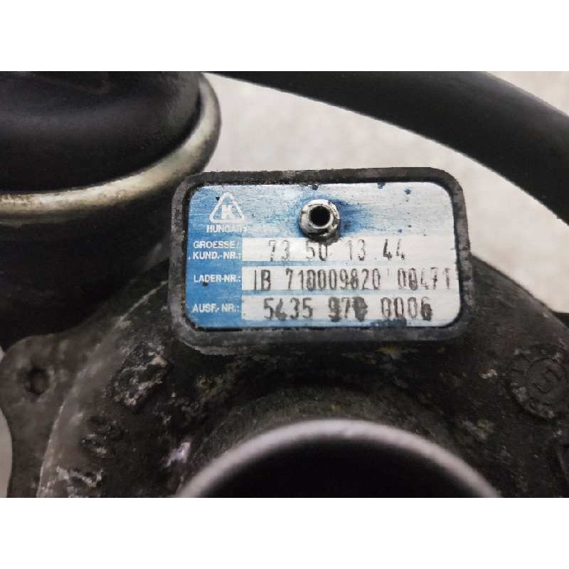 Recambio de turbocompresor para opel combo (corsa c) 1.3 16v cdti referencia OEM IAM 54359700006 73501344 