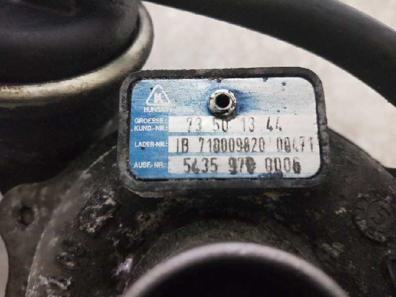 Recambio de turbocompresor para opel combo (corsa c) 1.3 16v cdti referencia OEM IAM 54359700006 73501344 