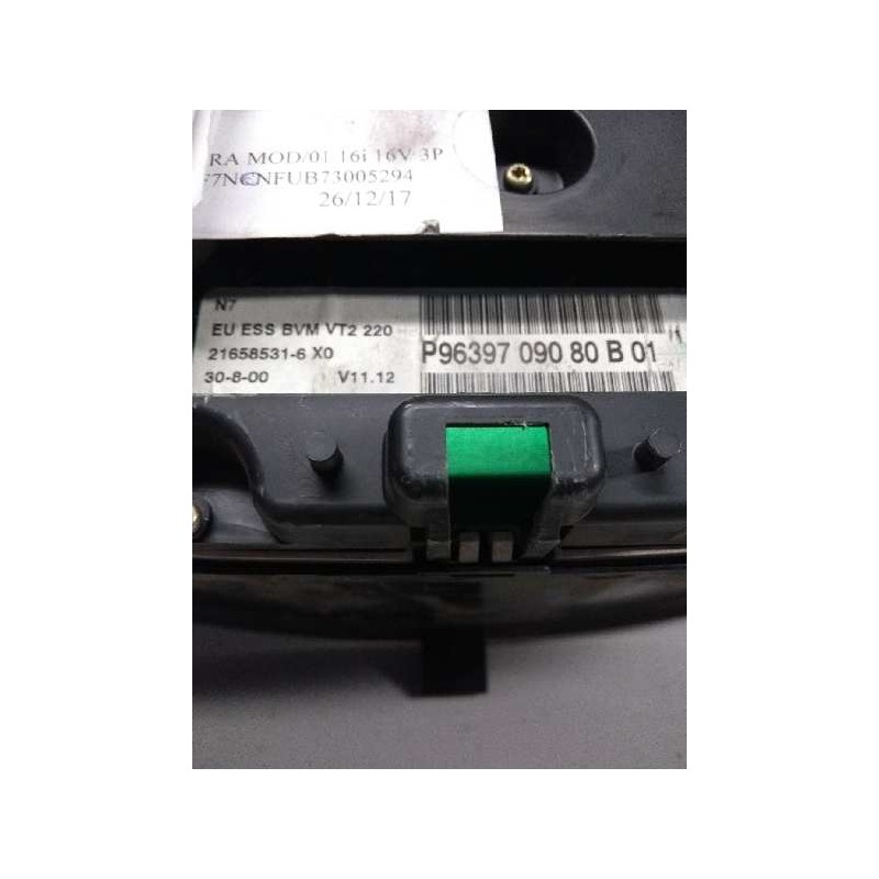 Recambio de cuadro instrumentos para citroen xsara coupe 1.6i 16v vtr referencia OEM IAM P9639709080 B01 216585316
