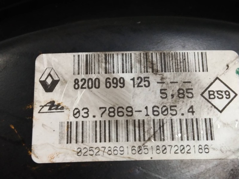 Recambio de servofreno para renault espace iv (jk0) 2.0 dci diesel cat referencia OEM IAM 8200699125 03786916054 