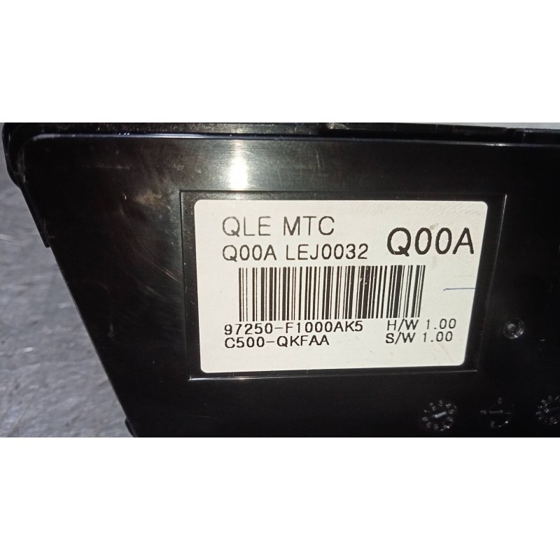 Recambio de mando calefaccion / aire acondicionado para kia sportage business 2wd referencia OEM IAM 97250F1000 97250F1000AK5 