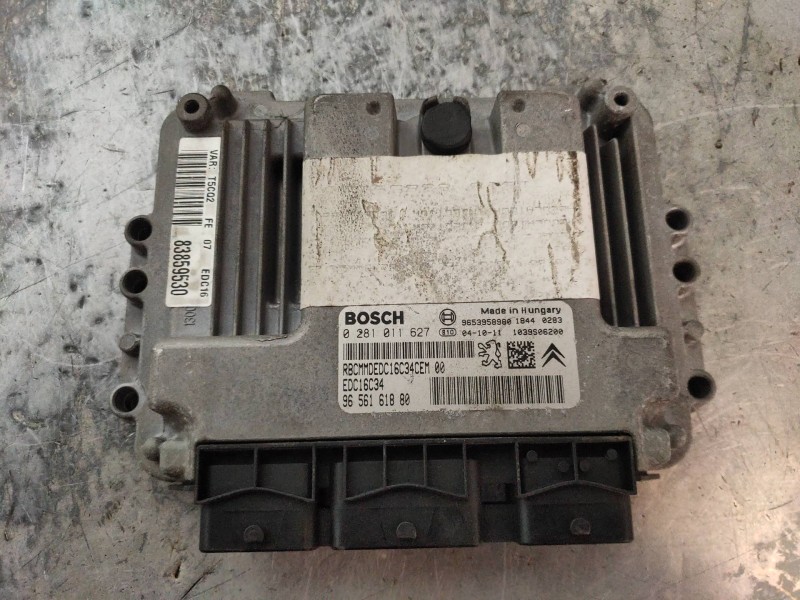 Recambio de centralita motor uce para peugeot 307 break / sw (s1) sw clim plus referencia OEM IAM 0281011627 9656161880 EDC16C34