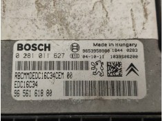 Recambio de centralita motor uce para peugeot 307 break / sw (s1) sw clim plus referencia OEM IAM 0281011627 9656161880 EDC16C34 2
