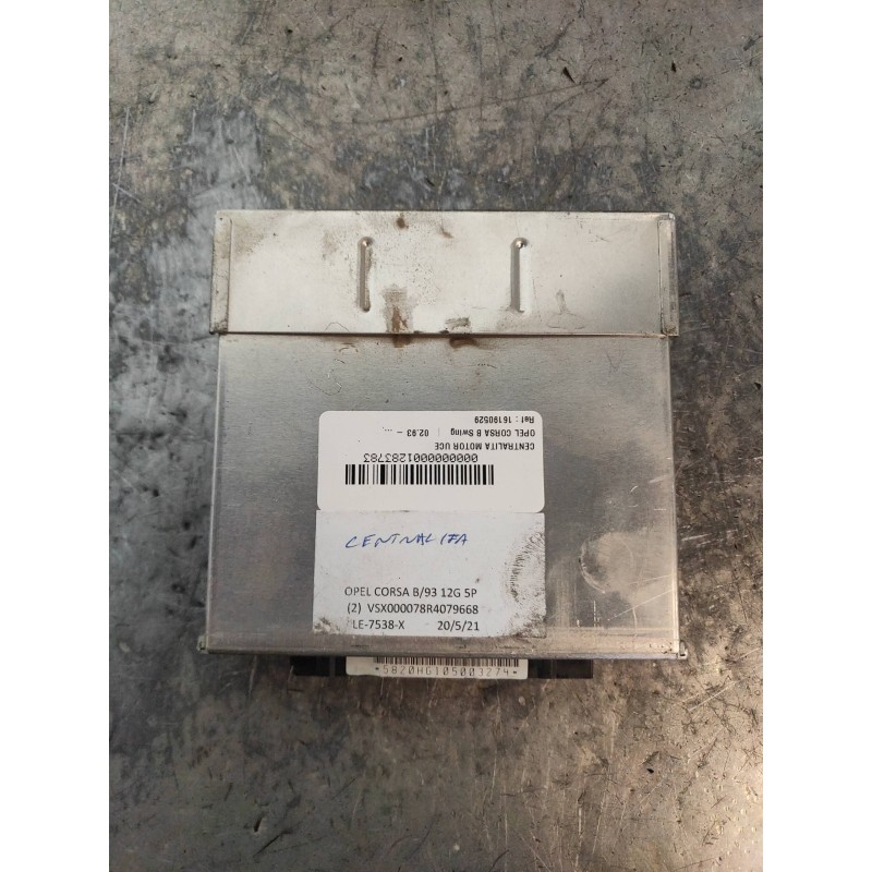 Recambio de centralita motor uce para opel corsa b swing referencia OEM IAM 16190529 RA BJRU