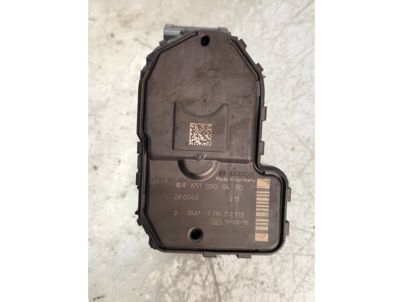 Recambio de caja mariposa para mercedes vito kasten (639) 113 cdi lang (639.603) referencia OEM IAM 0280750573 A6510900470 BOSCH