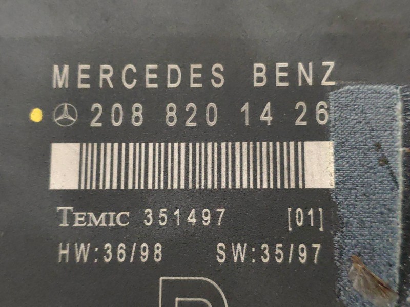Recambio de modulo electronico para mercedes clase clk (w208) coupe 320 (208.365) referencia OEM IAM 2088201426 351497 