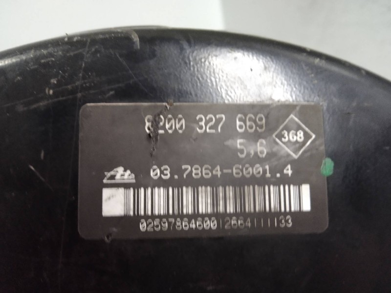 Recambio de servofreno para renault modus 1.4 16v referencia OEM IAM 8200327669 03786460014 