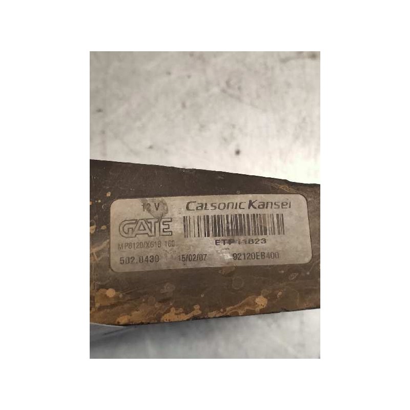 Recambio de electroventilador para nissan navara pick-up (d40m) 2.5 dci diesel cat referencia OEM IAM 5020430  