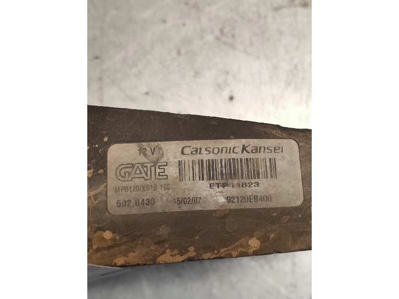 Recambio de electroventilador para nissan navara pick-up (d40m) 2.5 dci diesel cat referencia OEM IAM 5020430  