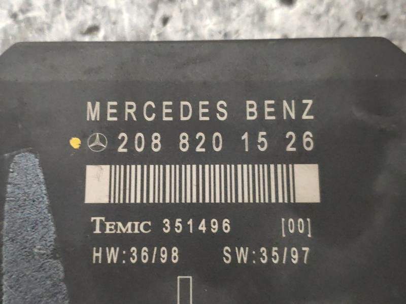 Recambio de modulo electronico para mercedes clase clk (w208) coupe 320 (208.365) referencia OEM IAM 2088201526 351496 