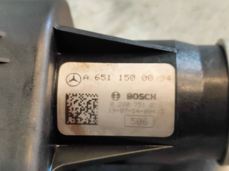 Recambio de colector admision para mercedes vito kasten (639) 113 cdi lang (639.603) referencia OEM IAM 0280751000 6511500094 BO
