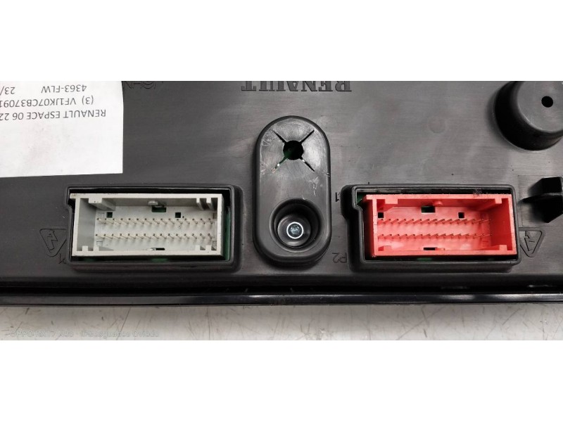 Recambio de cuadro instrumentos para renault espace iv (jk0) dynamique referencia OEM IAM P8200660940 281184043 