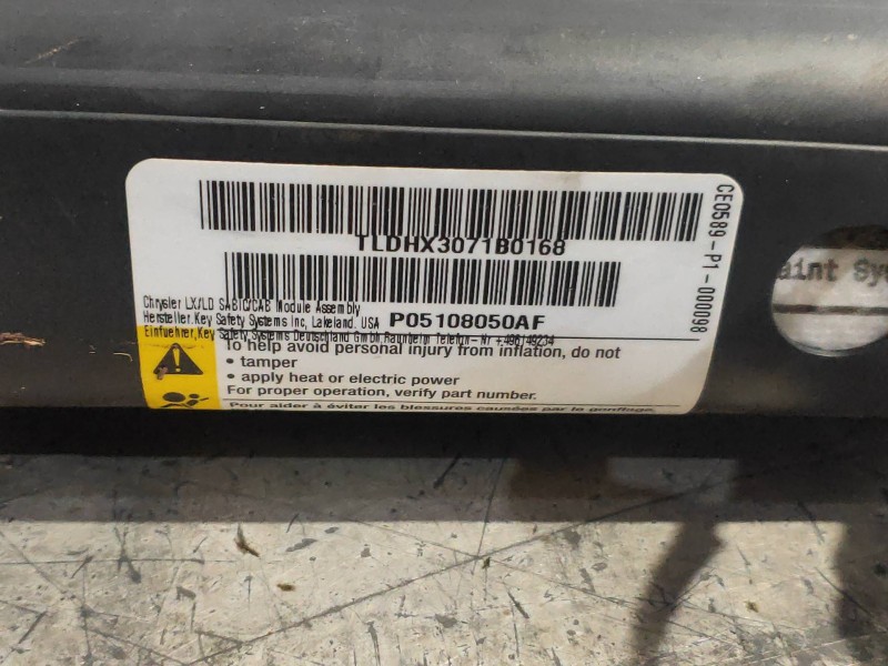 Recambio de airbag cortina delantero derecho para lancia thema gold referencia OEM IAM 05108050AF  