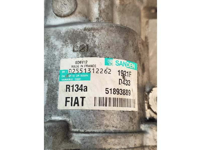 Recambio de compresor aire acondicionado para peugeot bipper básico referencia OEM IAM 51893889 02551312262 