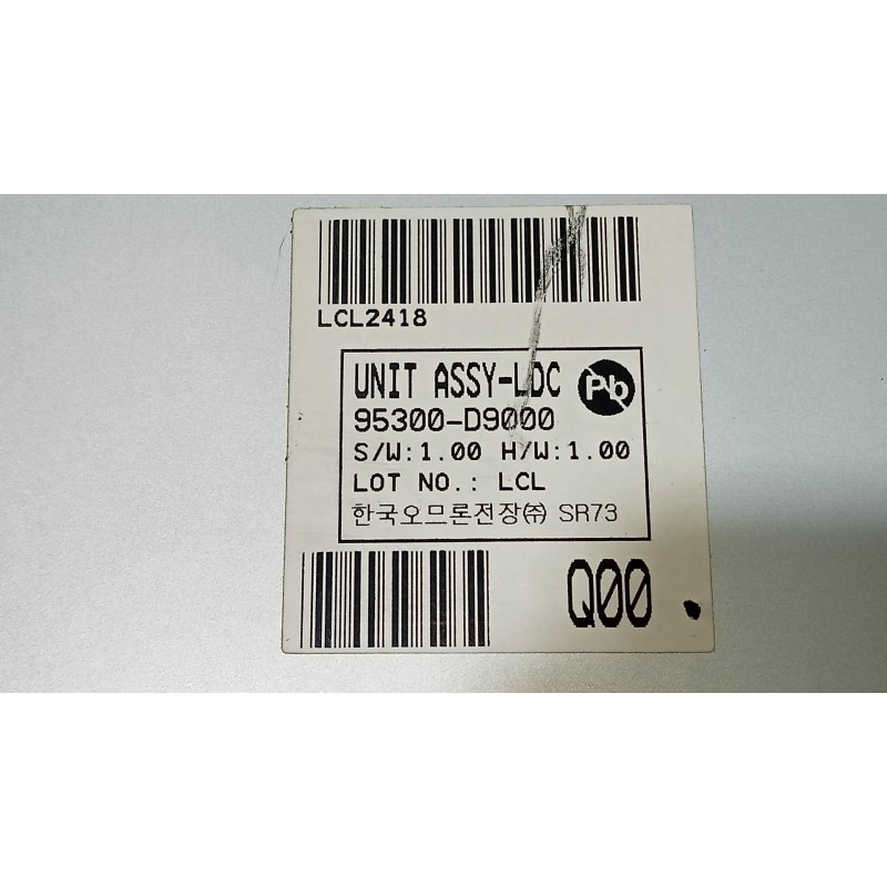 Recambio de modulo electronico para kia sportage business 2wd referencia OEM IAM 95300D9000  