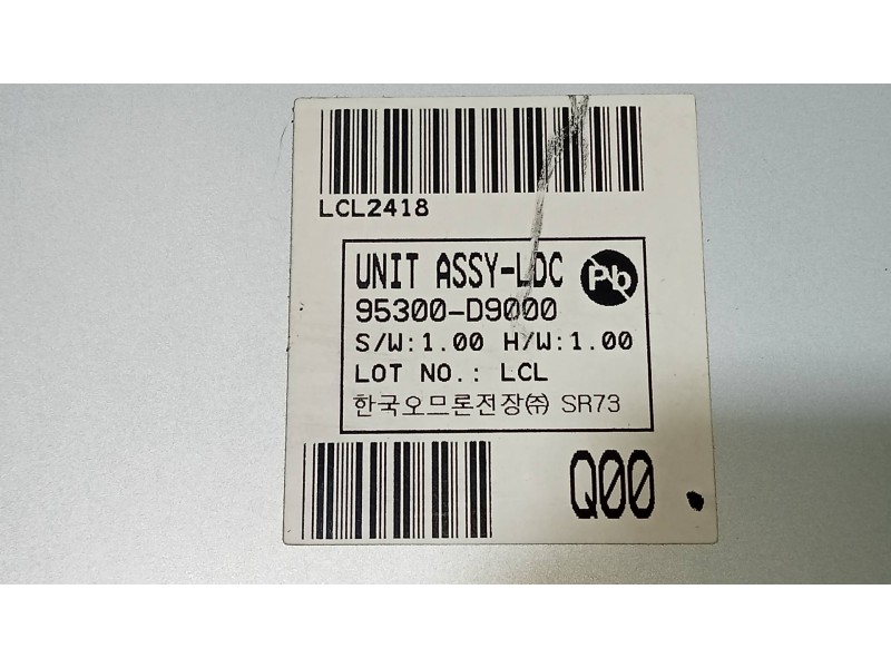 Recambio de modulo electronico para kia sportage business 2wd referencia OEM IAM 95300D9000  