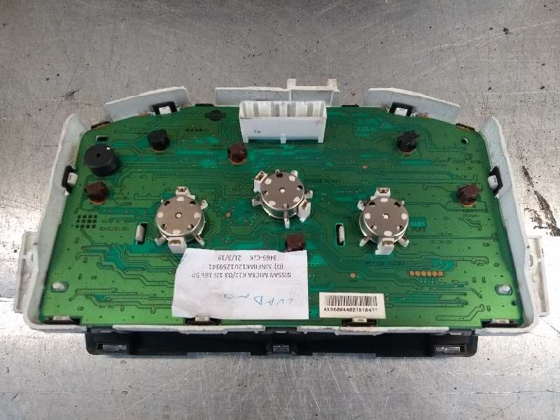 Recambio de cuadro instrumentos para nissan micra (k12e) acenta referencia OEM IAM   