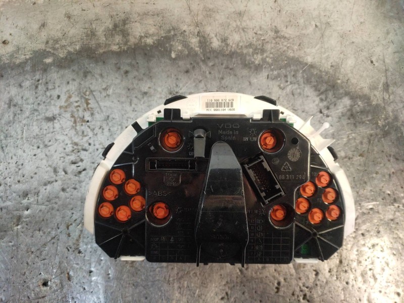 Recambio de cuadro instrumentos para smart coupe fortwo coupe cdi referencia OEM IAM 110008872020 0001184V026 
