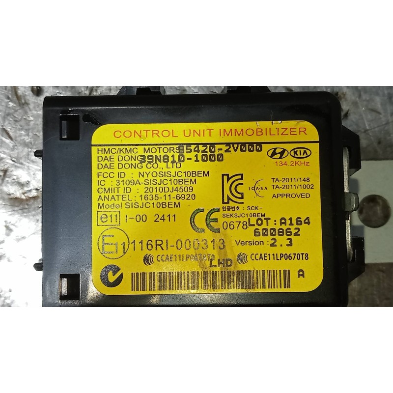 Recambio de modulo electronico para kia sportage business 2wd referencia OEM IAM 954202V000  