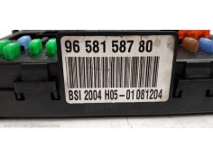 Recambio de caja reles / fusibles para citroen c5 berlina lx (e) referencia OEM IAM 9658158780 BSI2004H05  2