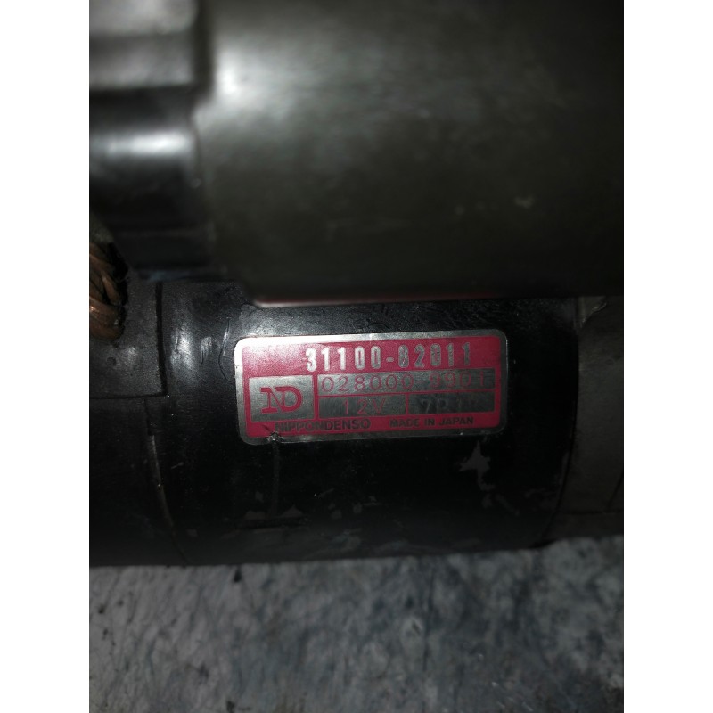 Recambio de motor arranque para suzuki swift sf berlina (ma) 1.3 gls (3-ptas.) referencia OEM IAM 31100822011  