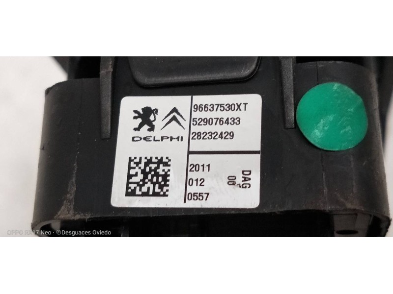 Recambio de mando elevalunas delantero izquierdo para citroen c3 selection referencia OEM IAM 96637530XT  