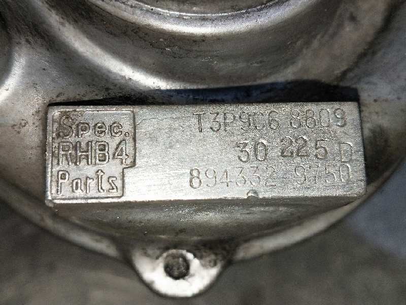 Recambio de turbocompresor para opel kadett e 1984 - ... referencia OEM IAM 8943329750  
