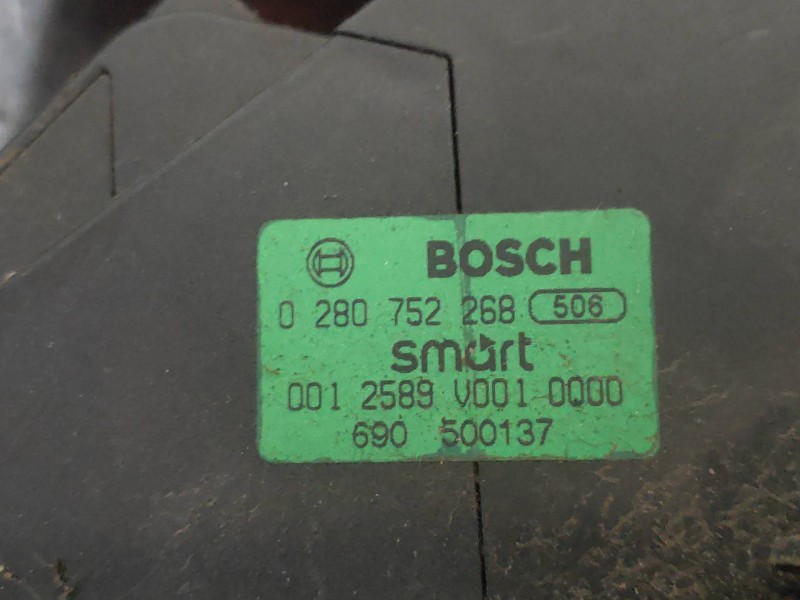 Recambio de potenciometro pedal para smart coupe fortwo coupe cdi referencia OEM IAM 0280752268 0012589V001 