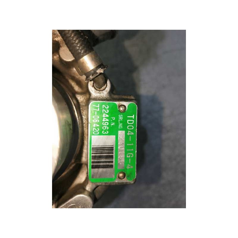 Recambio de turbocompresor para opel omega b 2.5 turbodiesel (x 25 td / u 25 td / l93) referencia OEM IAM 7706420 2244963 TD0411