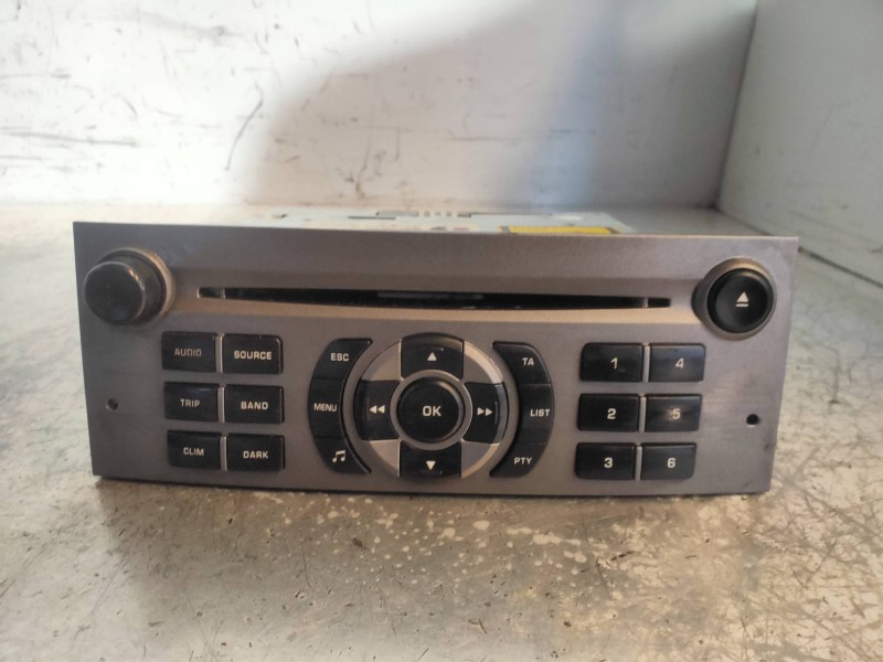 Recambio de sistema audio / radio cd para peugeot 407 st confort referencia OEM IAM 7643141392  