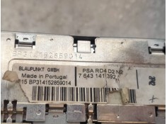 Recambio de sistema audio / radio cd para peugeot 407 st confort referencia OEM IAM 7643141392   2