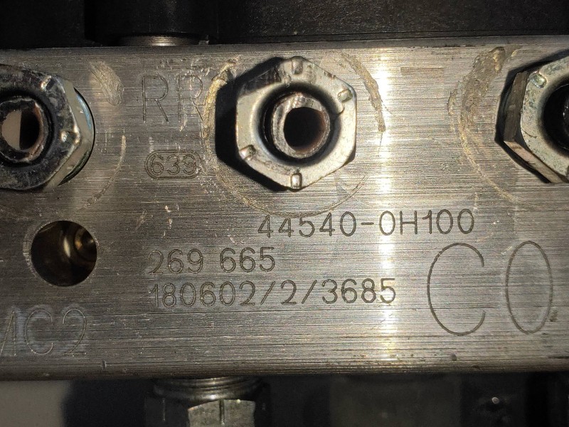 Recambio de abs para citroen c1 urban ride referencia OEM IAM 445400H100 0265258014 0265956508