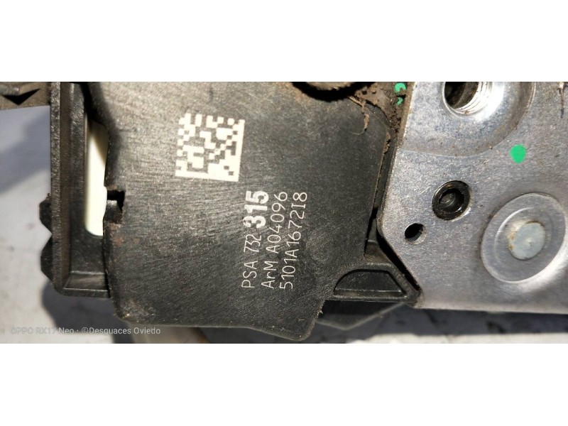 Recambio de motor cierre centralizado trasero derecho para citroen c3 selection referencia OEM IAM 735315  