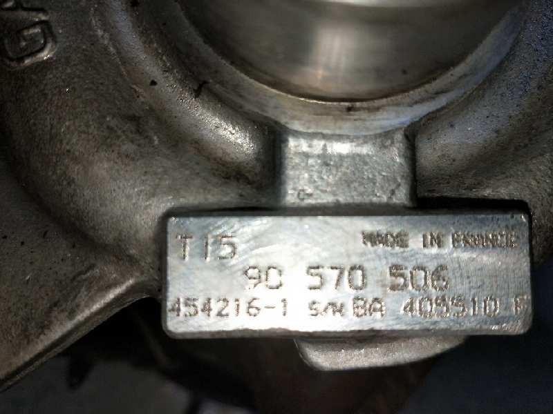 Recambio de turbocompresor para opel vectra b berlina 2.0 dti referencia OEM IAM 4542161 90570506 