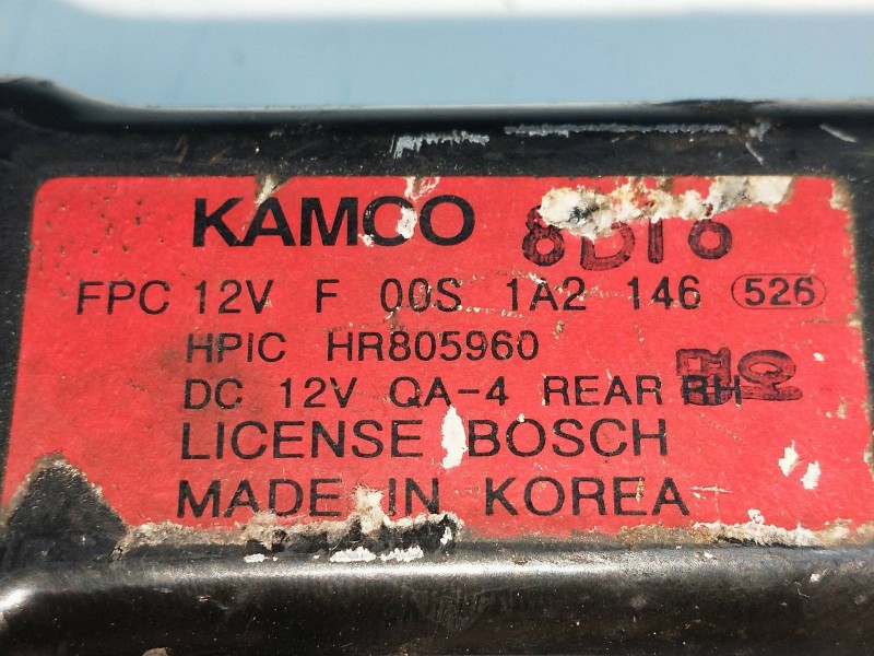 Recambio de elevalunas trasero derecho para mitsubishi galloper (hyundai) 2.5 turbodiesel referencia OEM IAM F00S1A2146 HR805960