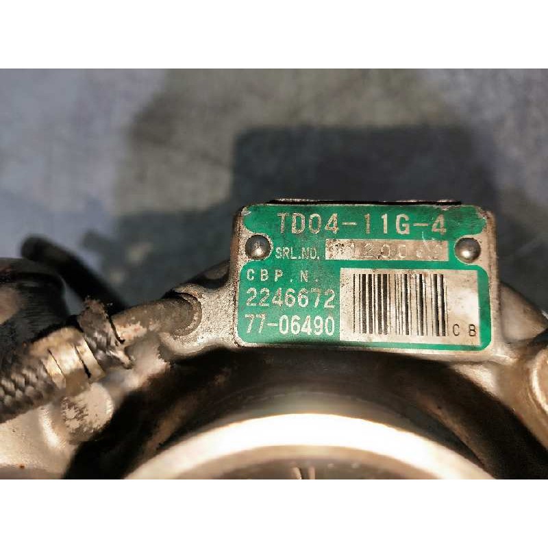 Recambio de turbocompresor para opel omega b 2.5 turbodiesel (x 25 td / u 25 td / l93) referencia OEM IAM 7706490 2246672 TD0411