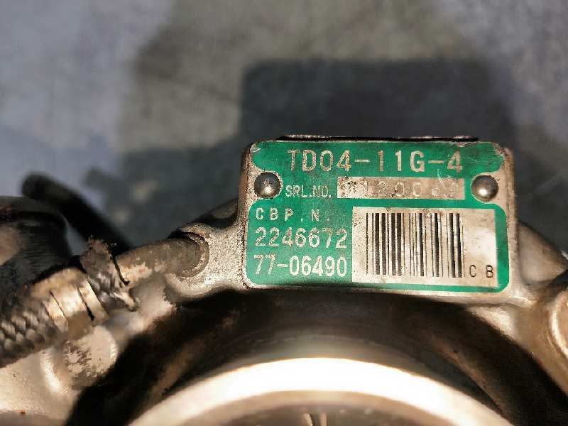 Recambio de turbocompresor para opel omega b 2.5 turbodiesel (x 25 td / u 25 td / l93) referencia OEM IAM 7706490 2246672 TD0411