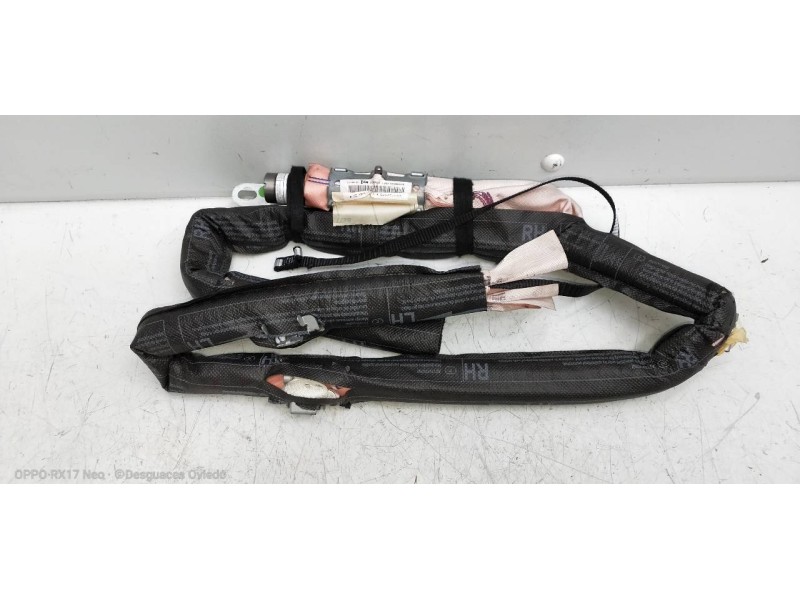 Recambio de airbag cortina delantero derecho para citroen c3 selection referencia OEM IAM 9672465380  