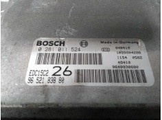 Recambio de centralita motor uce para citroen c5 berlina 2.0 hdi sx referencia OEM IAM 0281011524 9652183880 EDC15C2 26 2