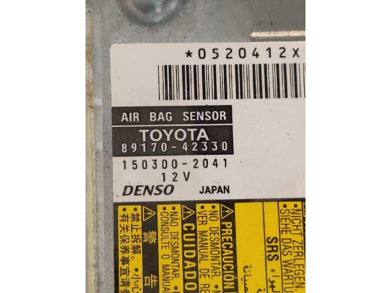 Recambio de kit airbag para toyota rav 4 (a3) active referencia OEM IAM SA0W38411AEY 8917042330 