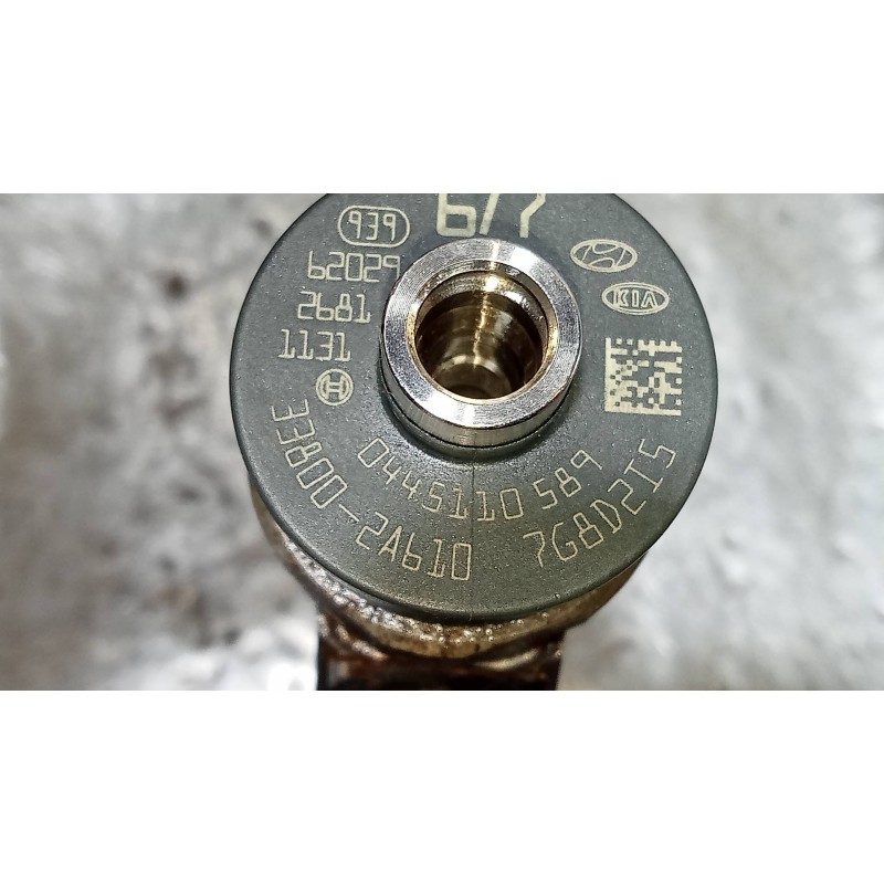 Recambio de inyector para kia sportage business 2wd referencia OEM IAM 0445110589 338002A610 