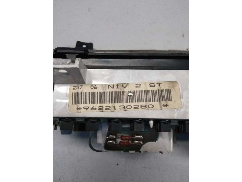 Recambio de cuadro instrumentos para citroen zx 1.6 referencia OEM IAM 9622130280   Recambio de cuadro instrumentos para citroen zx 1.6 referencia OEM IAM 9622130280