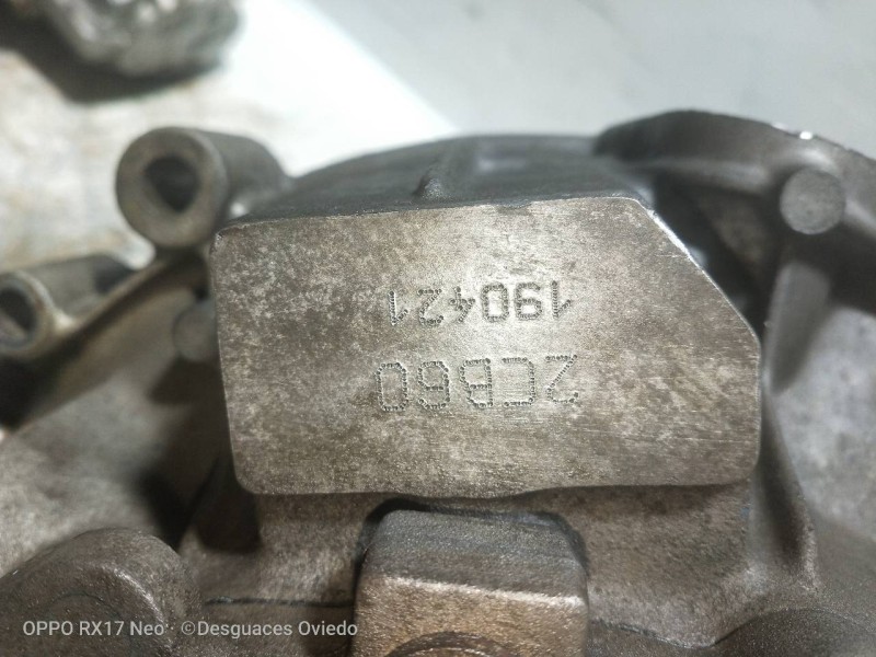 Recambio de caja cambios para citroen zx 1.4 referencia OEM IAM 2CB80 190421 