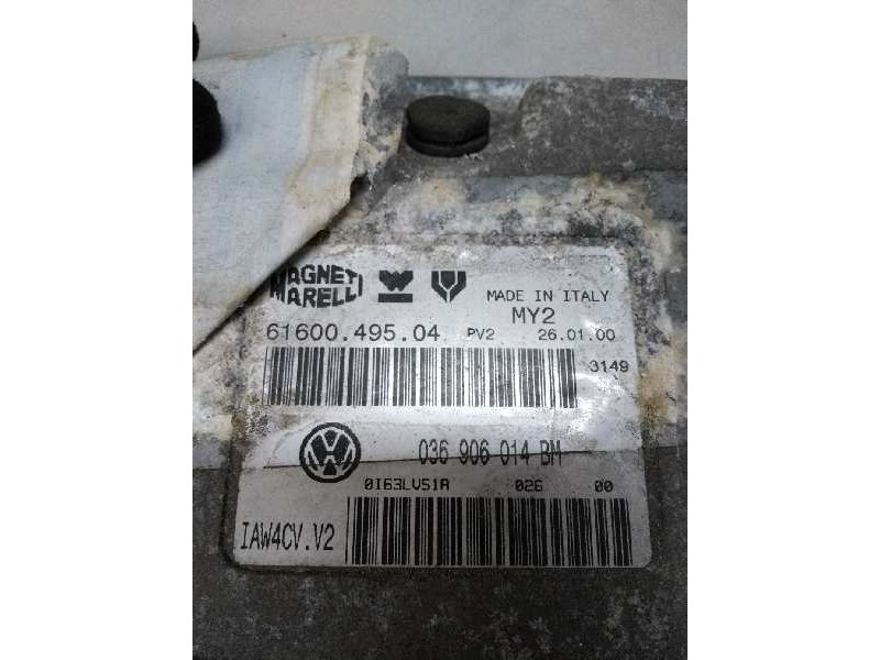 Recambio de centralita motor uce para volkswagen polo berlina (6n2) trendline referencia OEM IAM IAW4CVV2 036906014BM 6160049504 Recambio de centralita motor uce para volkswagen polo berlina (6n2) trendline referencia OEM IAM IAW4CVV2 036906014BM 6160049504