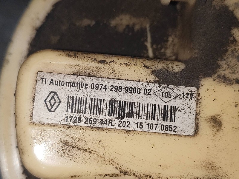 Recambio de bomba combustible para renault clio iv business referencia OEM IAM 09742989900 172626944R 
