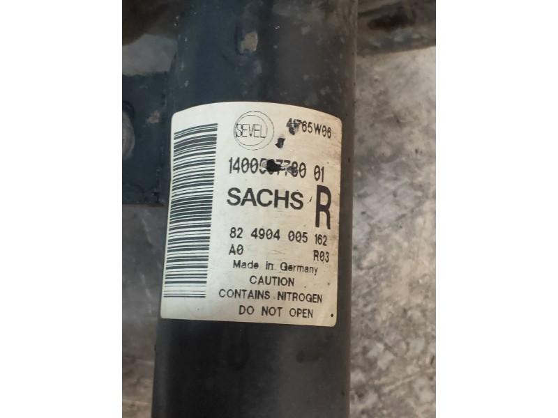 Recambio de amortiguador delantero derecho para fiat scudo combi (272) l1h1 120 multijet (5 pl.) referencia OEM IAM 824904005162
